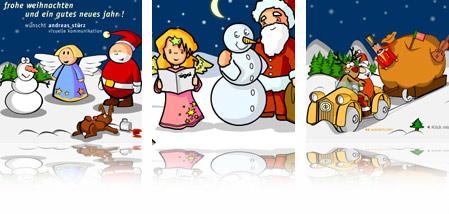 animierte weihnachtskarten